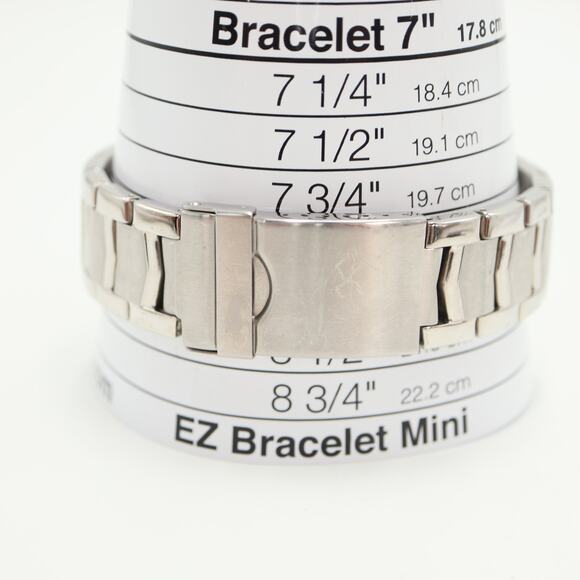 Timex Expedition Alarm Bezel Indiglo Stainless Steel 40mm Watch w New Battery - Picture 4 of 14